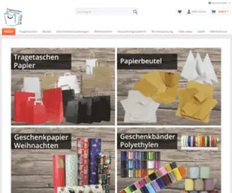 Tragetaschen-Shop.de(Der Emka Tragetaschen) Screenshot