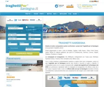 Traghettiper-Sardegna.it(Traghetti Sardegna) Screenshot