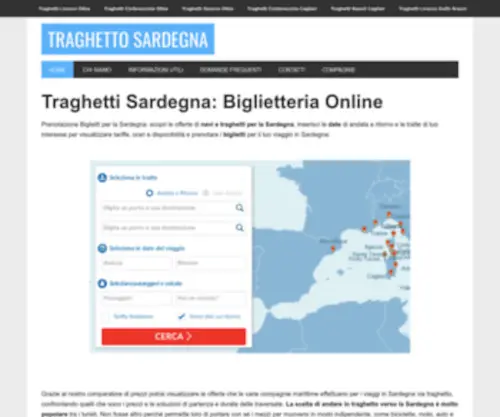 Traghetto-Sardegna.it(Traghetti Sardegna 2024) Screenshot