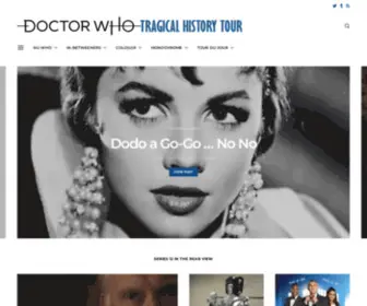 Tragicalhistorytour.com(Doctor Who's Tragical History Tour) Screenshot