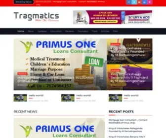 Tragmatics.com(Software and IT service company) Screenshot
