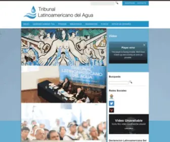 Tragua.com(Tribunal Latinoamericano del Agua) Screenshot