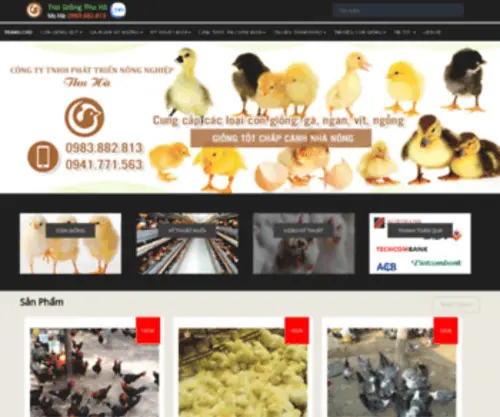 Traigiongthuha.com(Trại) Screenshot