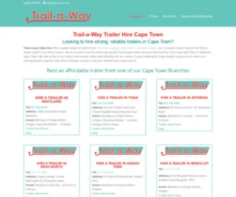 Trail-A-Way.co.za(Way Trailer Hire Cape Town) Screenshot