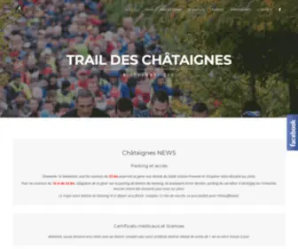 Trail-Des-Chataignes.com(Trail Des Chataignes) Screenshot