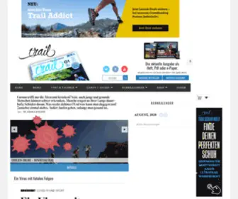 Trail-Magazin.de(Trail Magazine) Screenshot