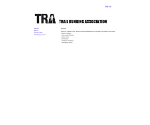 Trail-Running-Association.org(ITRA) Screenshot