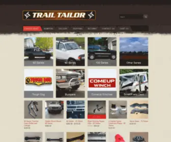 Trail-Tailor.com(Featured Products) Screenshot