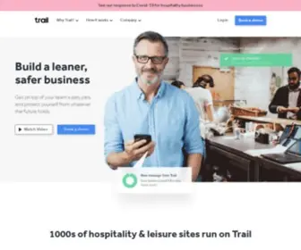 Trail.app(Work Management For Hospitality & Leisure) Screenshot