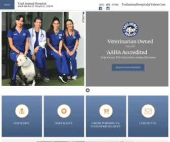 Trailanimalhospital.com(Knowledgeable Miami vets are hard to find. Dr. Marta Lista) Screenshot