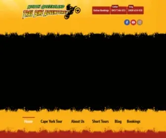 Trailbikeadventure.com.au(Cairns to Cape York Motorcycle Tour) Screenshot