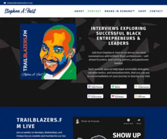 Trailblazers.fm(Interviews exploring Black Entrepreneurs) Screenshot