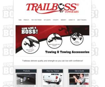 Trailboss.com.au(Trailboss Towbars) Screenshot