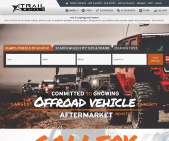 Trailbuiltoffroad.com(Trailbuilt) Screenshot