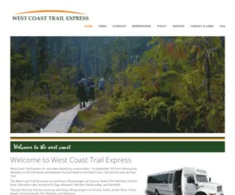 Trailbus.com(West Coast) Screenshot