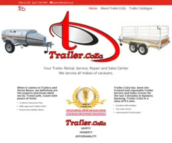 Trailer.co.za(Trailer sales) Screenshot