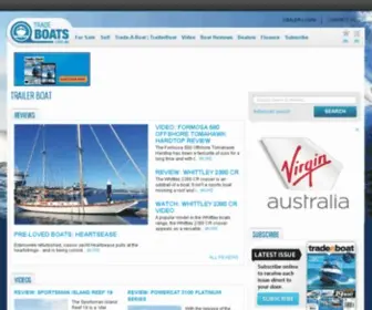 Trailerboat.com.au(Trailer Boat News) Screenshot