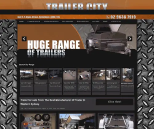 Trailercity.com.au(Trailercity) Screenshot