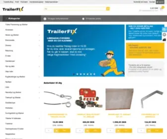 Trailerfix.dk(Billigste Reservedele Og Tilbehør) Screenshot