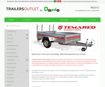 Trailers-Outlet.ch(Trailers Outlet) Screenshot