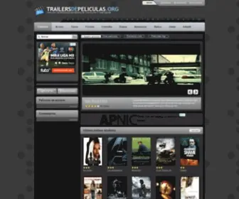 Trailersdepeliculas.org(Trailers de peliculas estrenos de cartelera y cine online) Screenshot