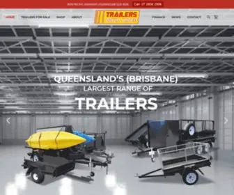 Trailersdownunder.com.au(Trailers For Sale Brisbane & Gold Coast) Screenshot