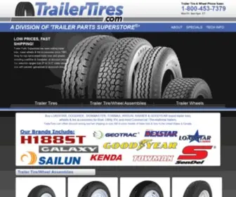 Trailertires.com(TRAILER TIRES .COM) Screenshot