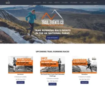 Trailevents.co(Trail Events Co) Screenshot