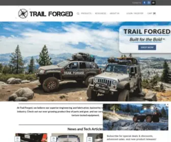 Trailforged.com(Trail Forged) Screenshot