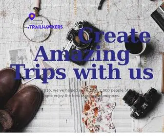 Trailhawkers.com(Customized Holiday Experiences) Screenshot