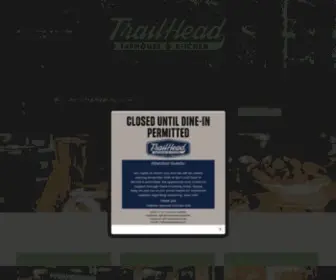 Trailheadtaphouse.com(Local brews) Screenshot