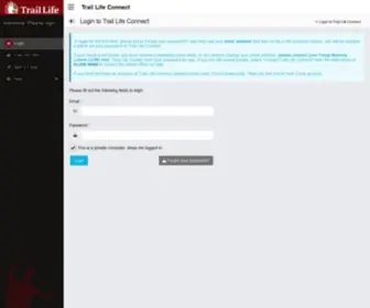 Traillifeconnect.com(Trail Life Connect) Screenshot