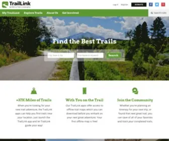 Traillink.com(Trail Maps & Guide for Biking) Screenshot