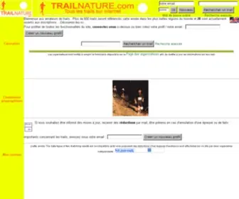 Trailnature.com(Tous les raids sur internet) Screenshot