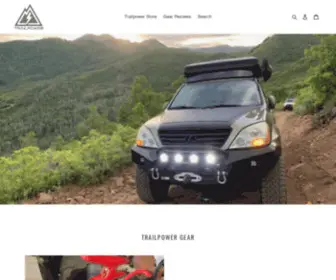 Trailpower.com(Trailpower Overland Products) Screenshot