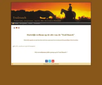 Trailranch.nl(Trail Ranch Nederland) Screenshot