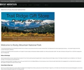 Trailridgegiftstore.com(Rocky Mountain National Park) Screenshot