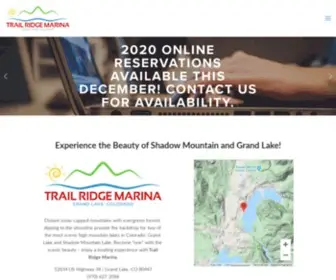 Trailridgemarina.com(Trail Ridge Marina) Screenshot