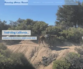 Trailridinglosangeles.com(Trail Riding Los Angeles Horseback Riding and ATV Tours in California) Screenshot