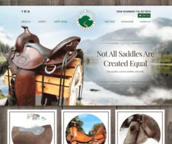 Trailridingsaddles.com(Custom Western Saddles) Screenshot