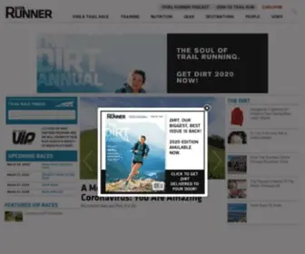 Trailrunnermag.com(Trail Runner Magazine) Screenshot