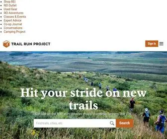 Trailrunproject.com(Trail Run Project) Screenshot