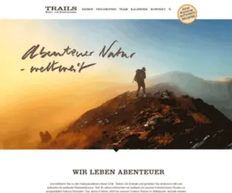 Trails-Reisen.de(Trails Wanderreisen Erlebnisreisen Abenteuerreisen Trekkingreisen in der Natur) Screenshot