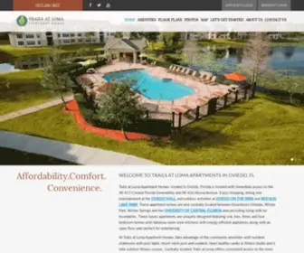Trailsatloma.com(Apartments in Oviedo) Screenshot