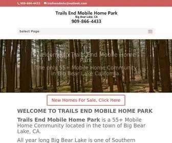 Trailsendmobilehomepark.com(Trails End Mobile Home Park) Screenshot