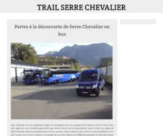 Trailserrechevalier.com(Trail Serre Chevalier) Screenshot