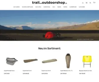 Trailshop.ch(Travel & outdoorshop) Screenshot