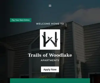 Trailsofwoodlake.net(Trails of Woodlake) Screenshot