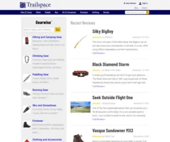 Trailspace.com(Outdoor Gear Reviews) Screenshot