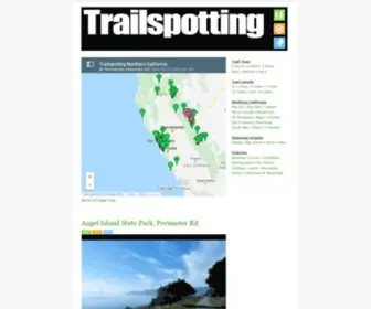 Trailspotting.com(Northern California Hiking and More) Screenshot